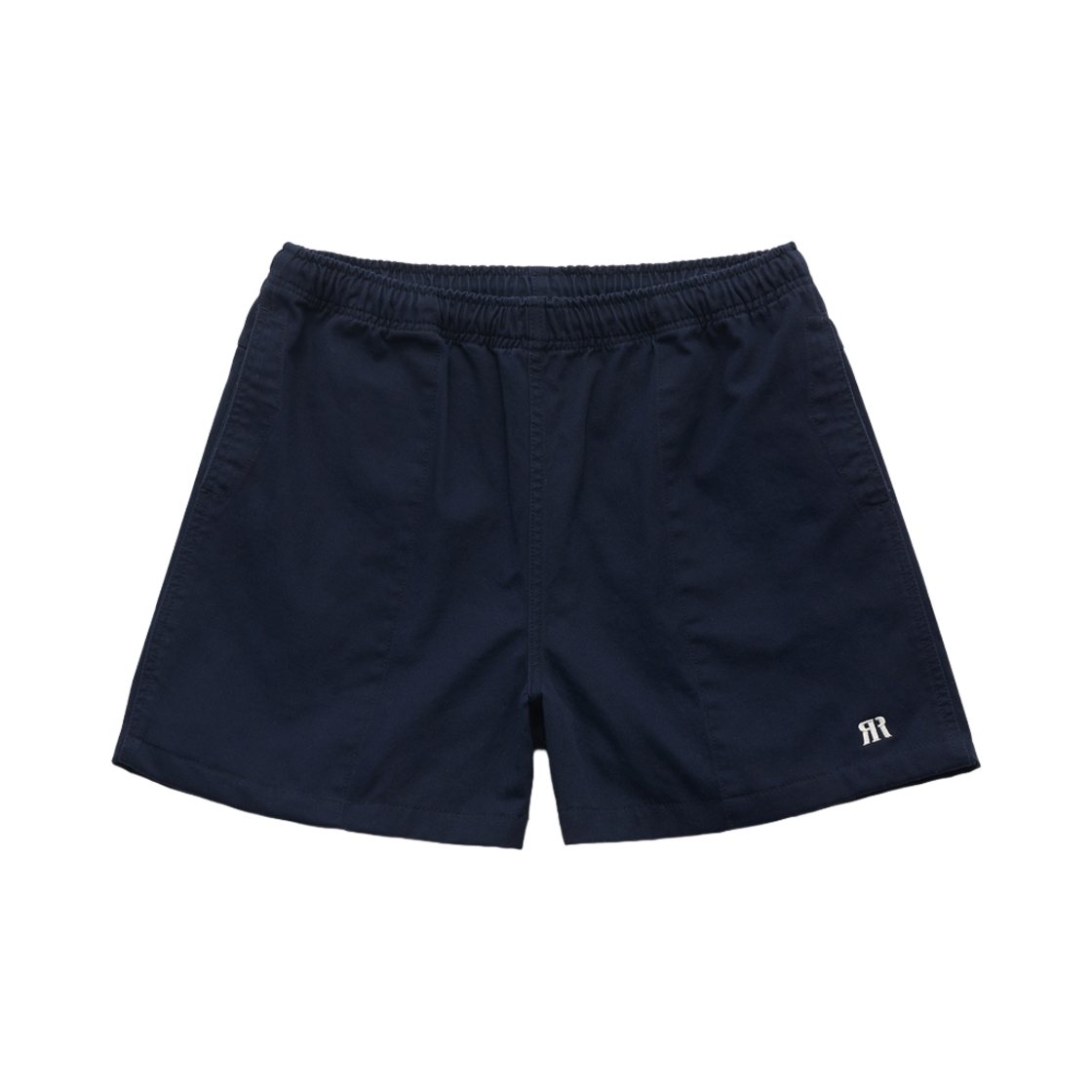 FV24C_PA01NV000 FARVEN Washed Cotton Shorts Navy