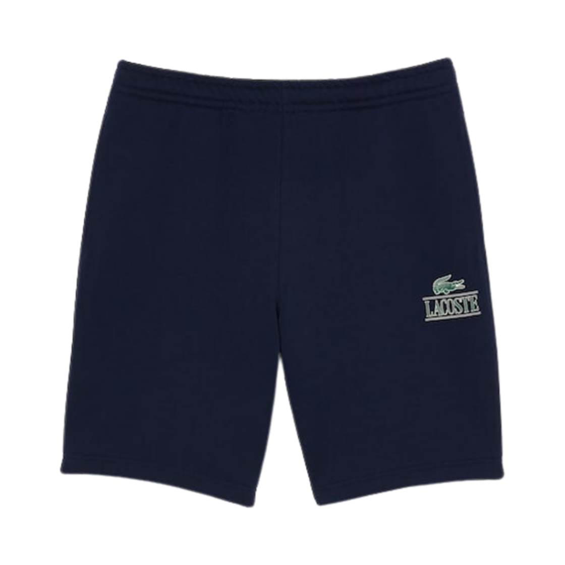 라코스테 뉴 로고 포인트 스웨트 쇼츠 네이비 블루(Lacoste New Logo Point Sweat Shorts Navy Blue) - 1