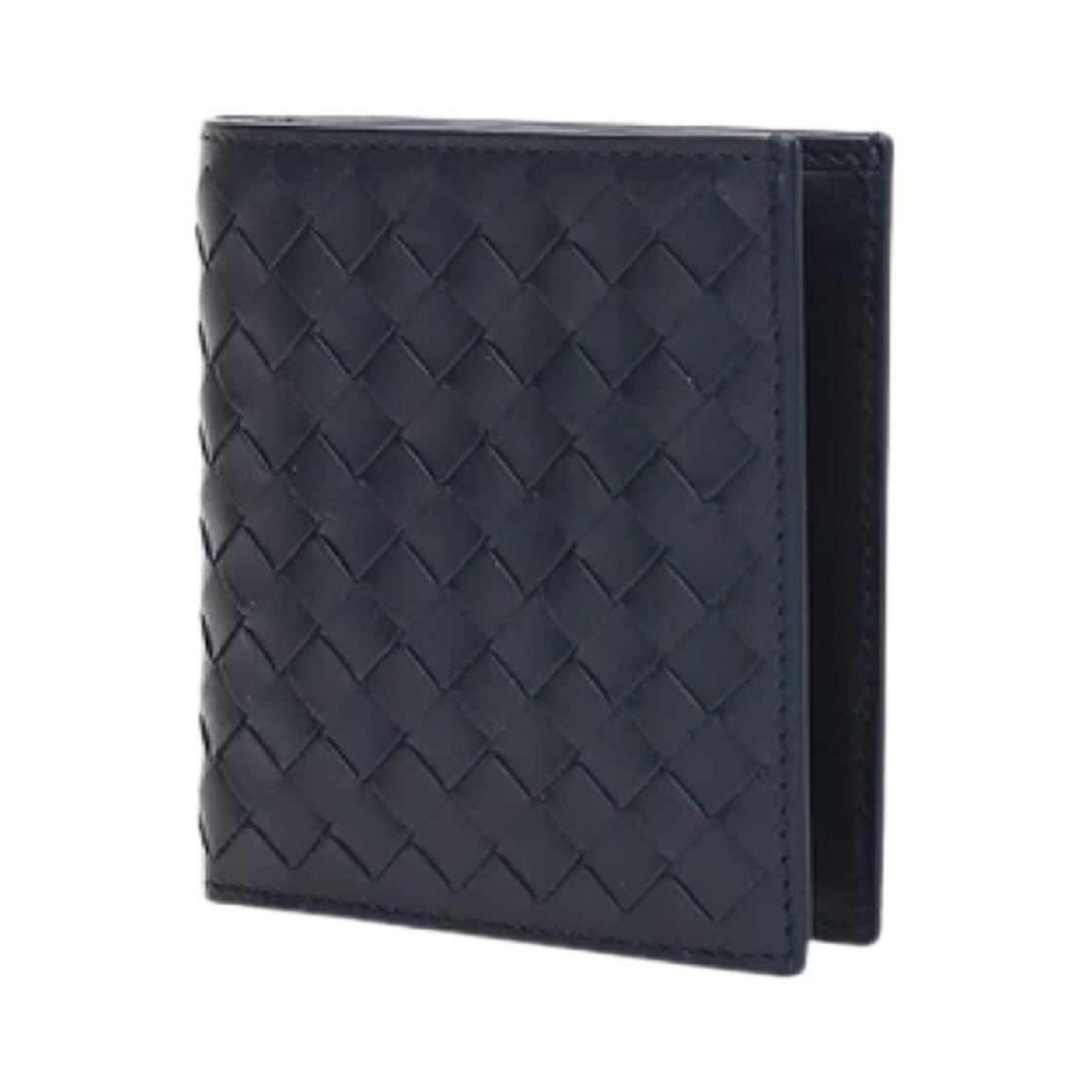 보테가 베네타 반지갑 네이비(Bottega Veneta Bi-Fold Wallet Navy) - 2