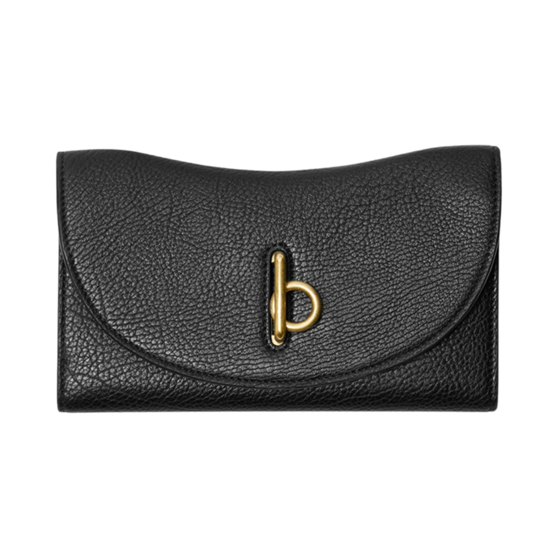 8081650 Burberry Rocking Horse Continental Wallet Black