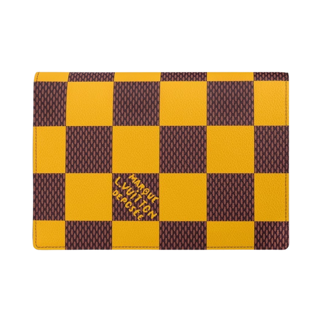 루이비통 다미에 팝 아우구스트 노트북 커버 옐로우(Louis Vuitton Damier Pop Auguste Notebook Cover Yellow)