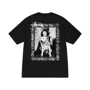 Stussy How We're Livin' Pigment Dyed T-Shirt Black