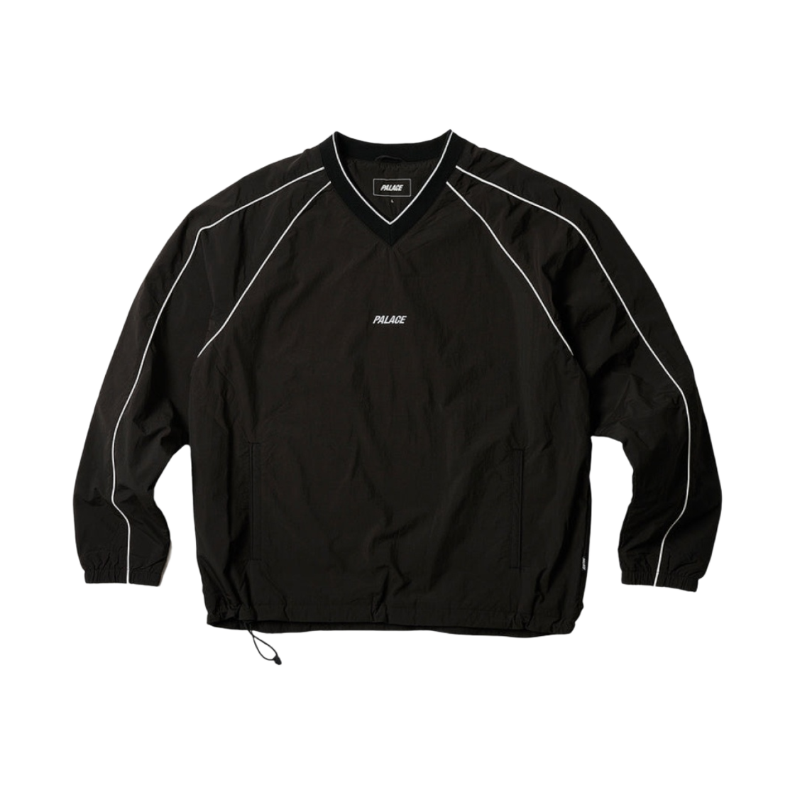 팔라스 파이프드 쉘 풀오버 블랙 - 23SS(Palace Piped Shell Pullover Black - 23SS)