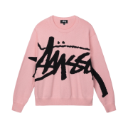 Stussy Stock Sweater Pink