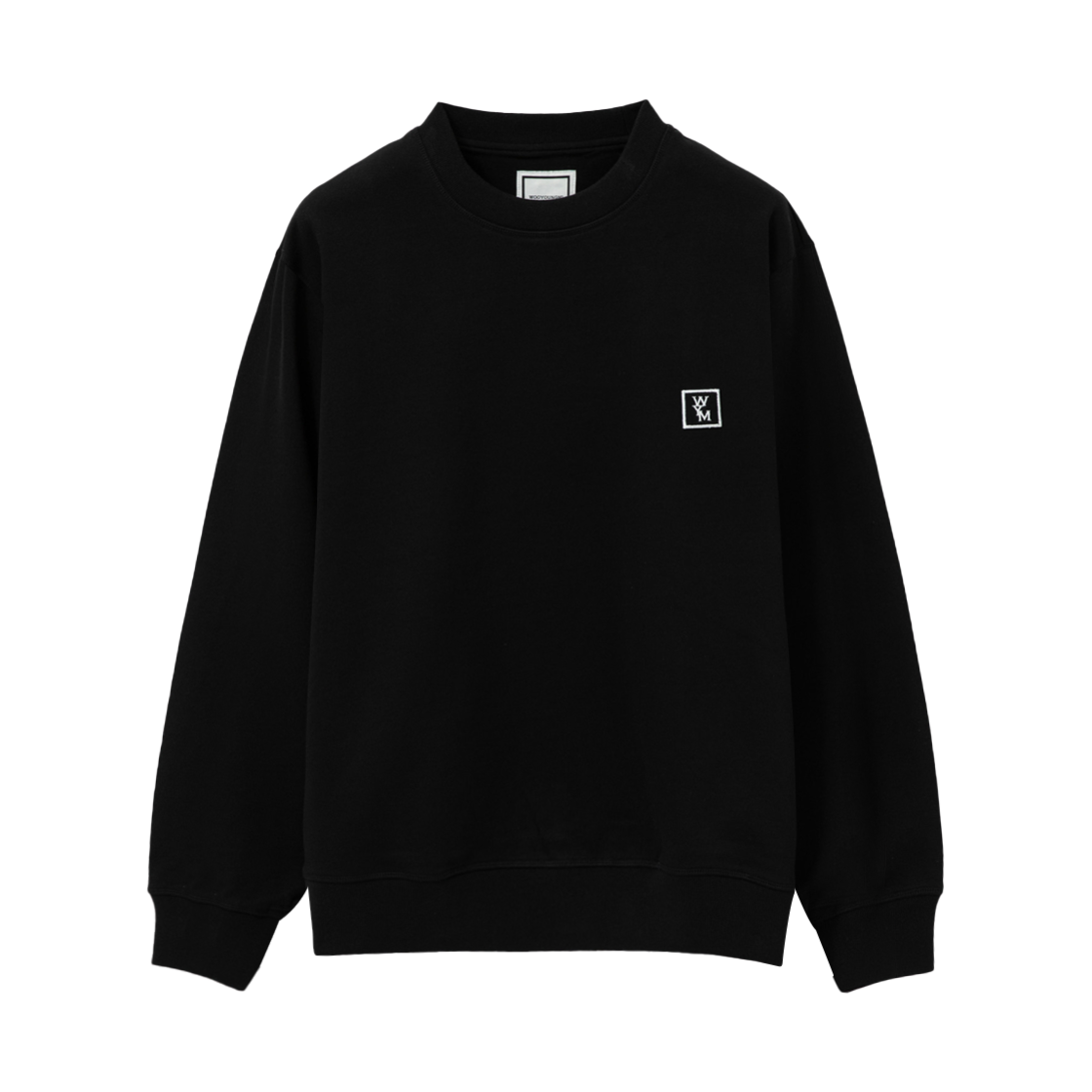 우영미 백로고 스웨트셔츠 블랙 - 25SS | Wooyoungmi | KREAM