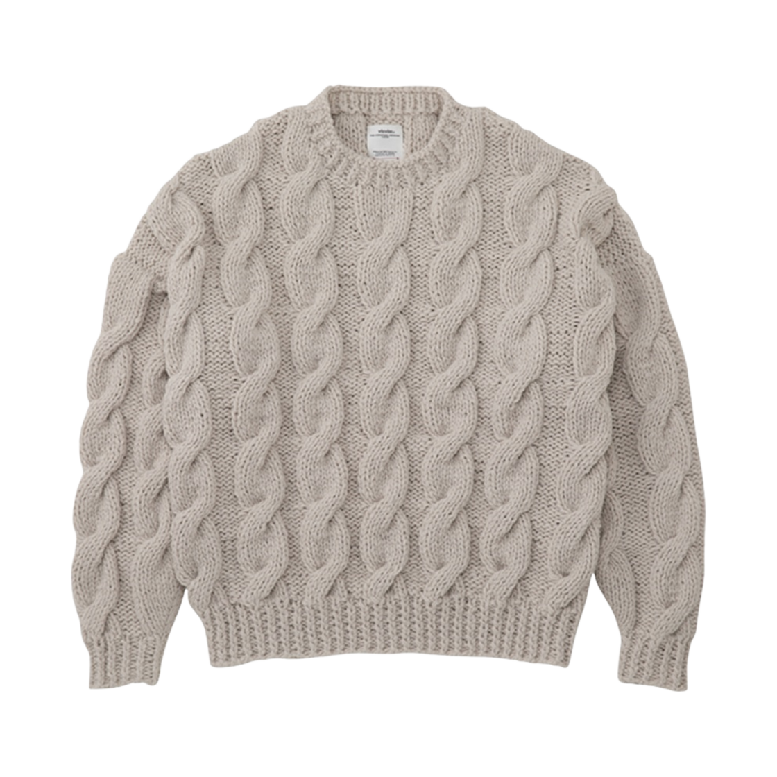 비즈빔 엠플러스 피셔맨 핸드 니트 아이보리 - 23SS(Visvim Amplus Fisherman Hand Knit Ivory - 23SS) - 1