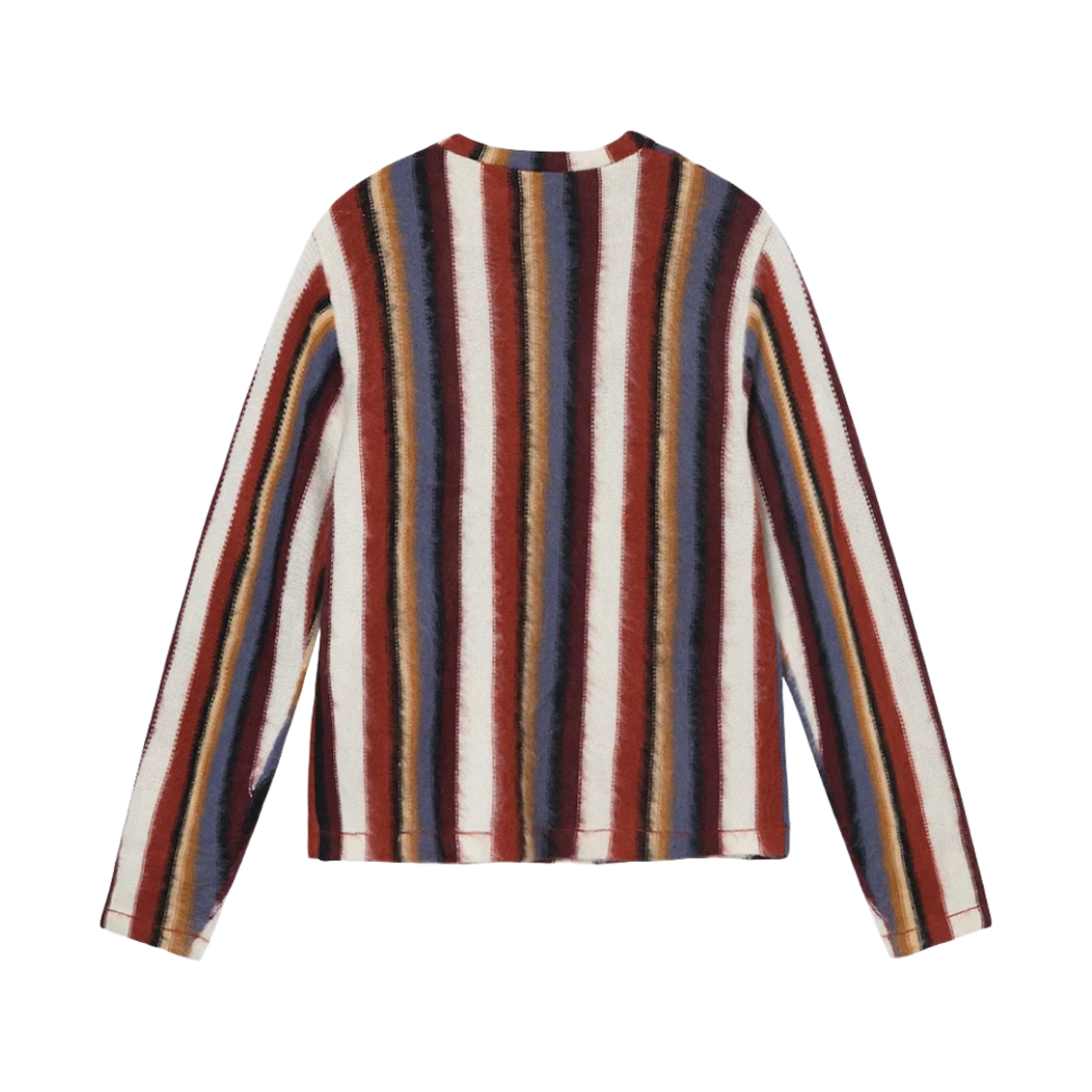 스투시 버티컬 스트라이프 니트 크루넥 러스트(Stussy Vertical Striped Knit Crew Rust) - 2
