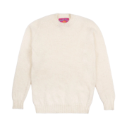 Howlin Shaggy Bear Knit White