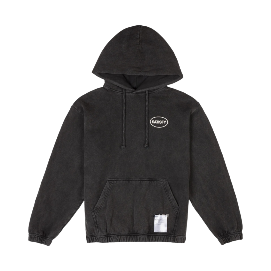 새티스파이 소프트셀 후디 에이즈드 블랙