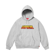 Supreme Gradient Hooded Sweatshirt Heather Grey - 24SS