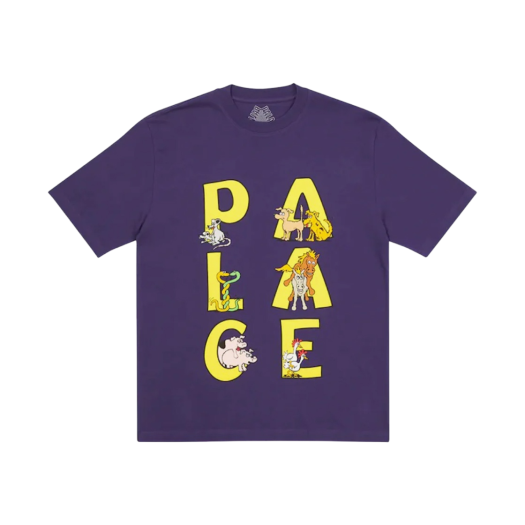Palace Session T-Shirt Purple - 22FW