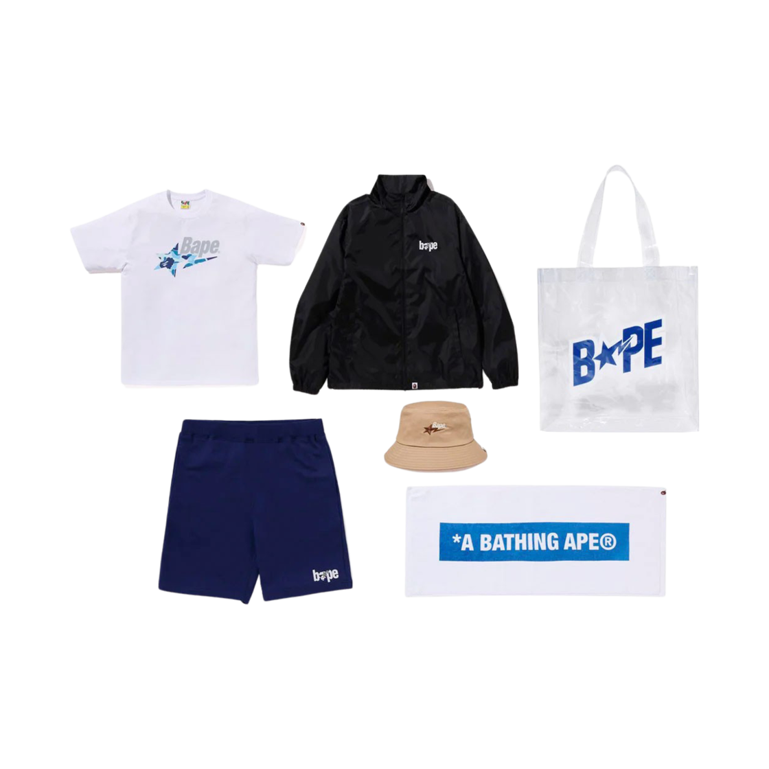 베이프 썸머백 프리미엄 패키지 클리어 - 23SS(BAPE Summer Bag Premium Package Clear - 23SS) - 1
