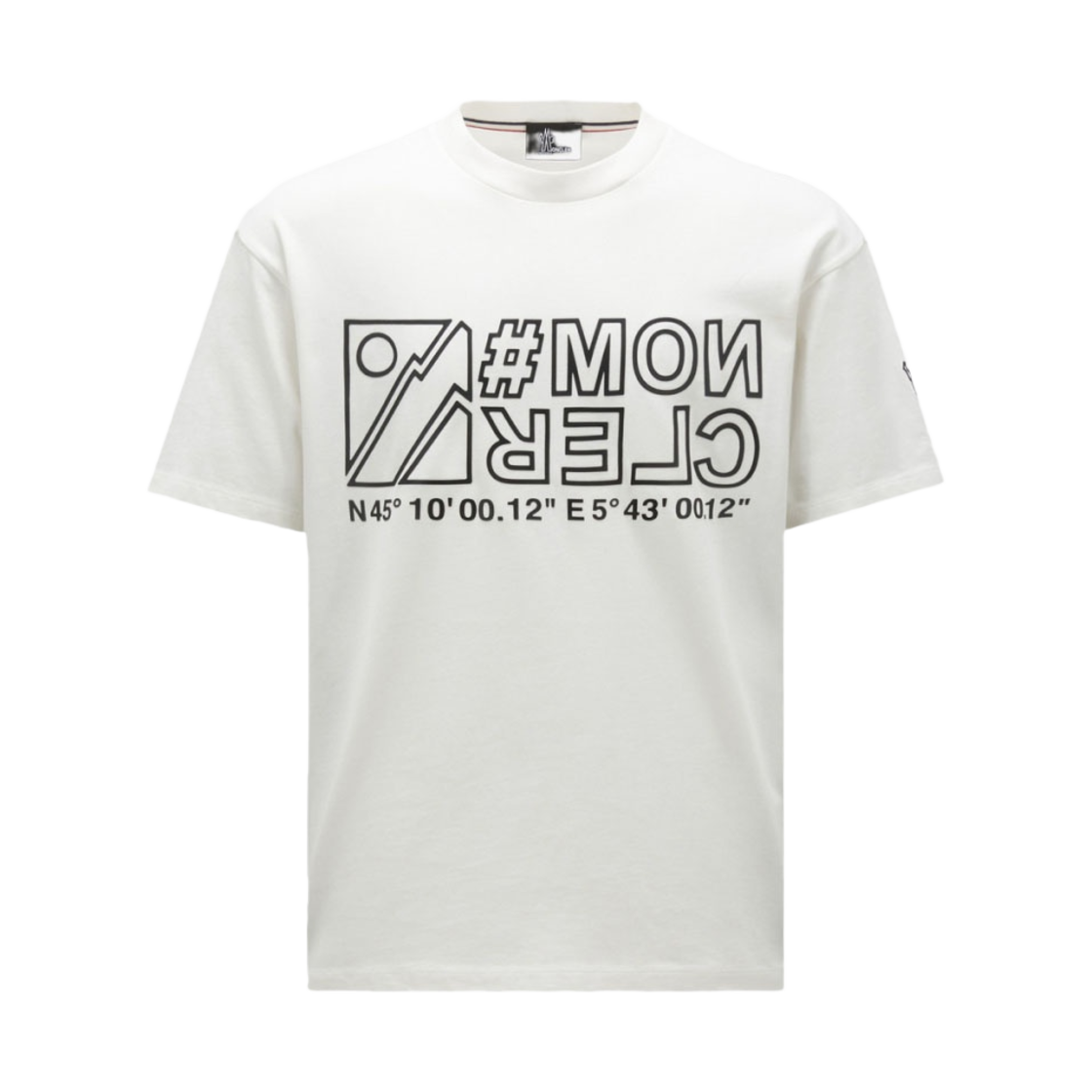 몽클레르 로고 티셔츠 화이트 - 23FW(Moncler Logo T-Shirt White - 23FW) - 1