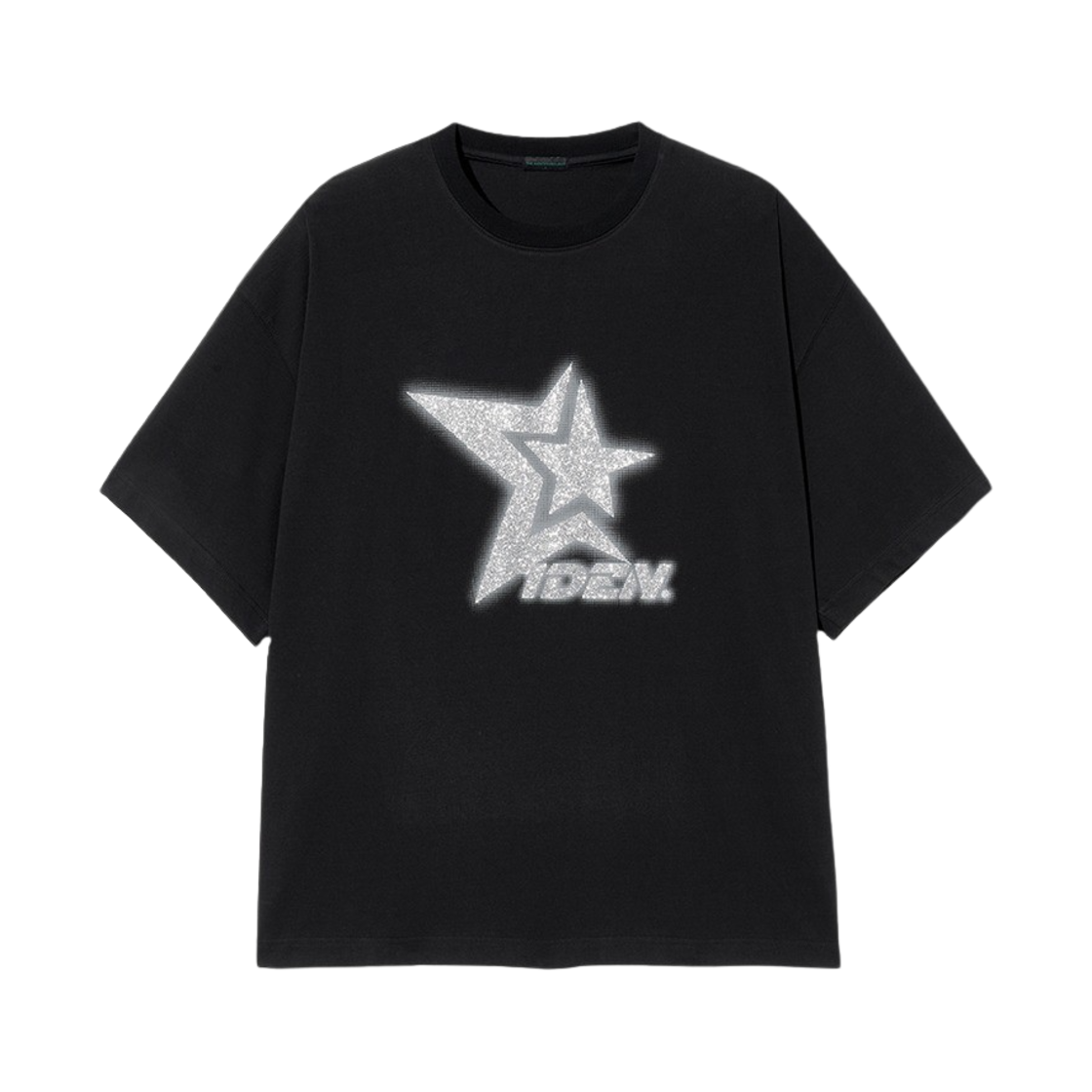 TIP_228 THE IDENTITY PROJECT Shooting Star Round Half Sleeve Black