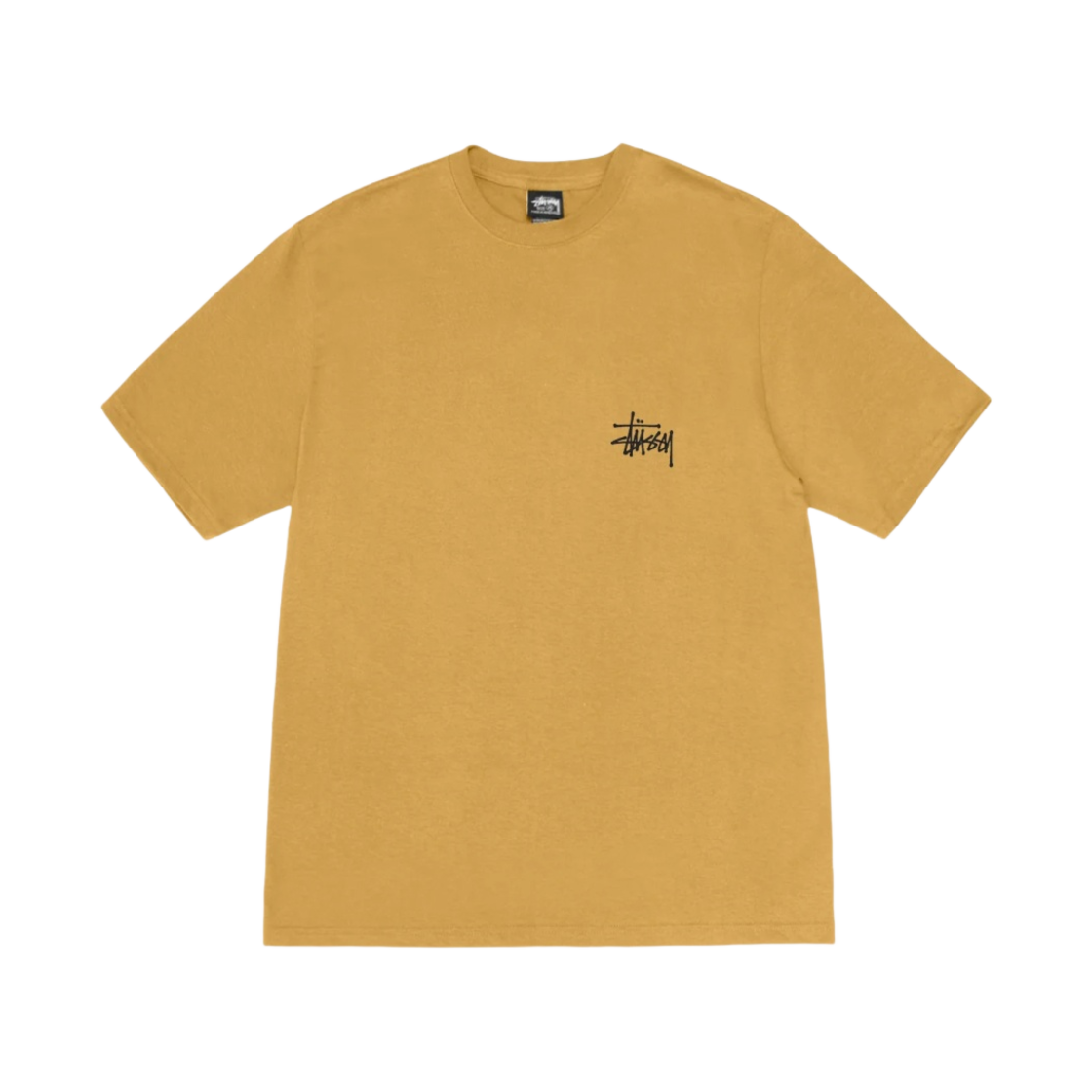 스투시 베이직 스투시 티셔츠 커리(Stussy Basic Stussy T-Shirt Curry) - 2