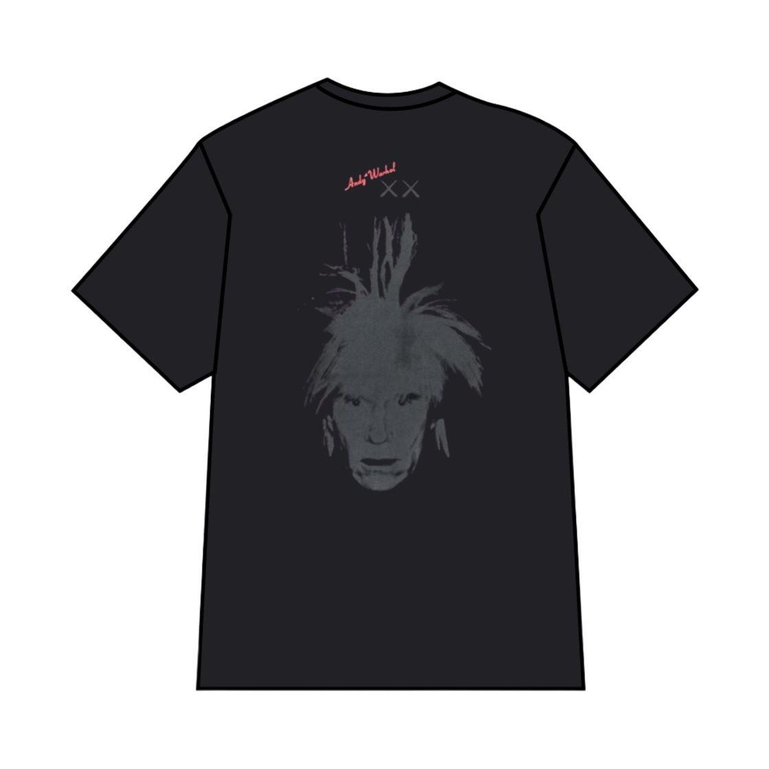 유니클로 UT x 카우스 x 워홀 UT 숏슬리브 그래픽 티셔츠 D 블랙 - KR(Uniqlo UT x Kaws x Warhol S/S Graphic T-Shirt D Black - KR)