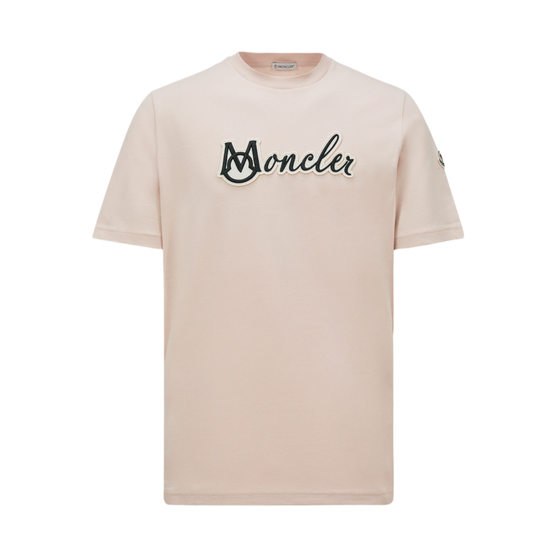 MONCLER 刺繍 Tシャツ クリーム　新品　未使用　タグ付 MONCLER 刺繍 Tシャツ クリーム 新品 未使用 タグ付 - メルカリ