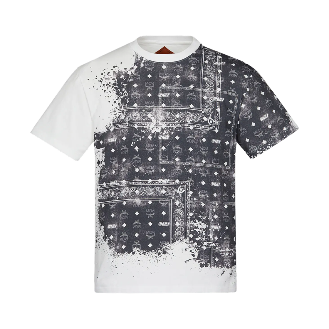 MCM x 카시나 코튼 저지 숏슬리브 티셔츠 화이트(MCM x Kasina Cotton Jersey Short Sleeve T-Shirt White)