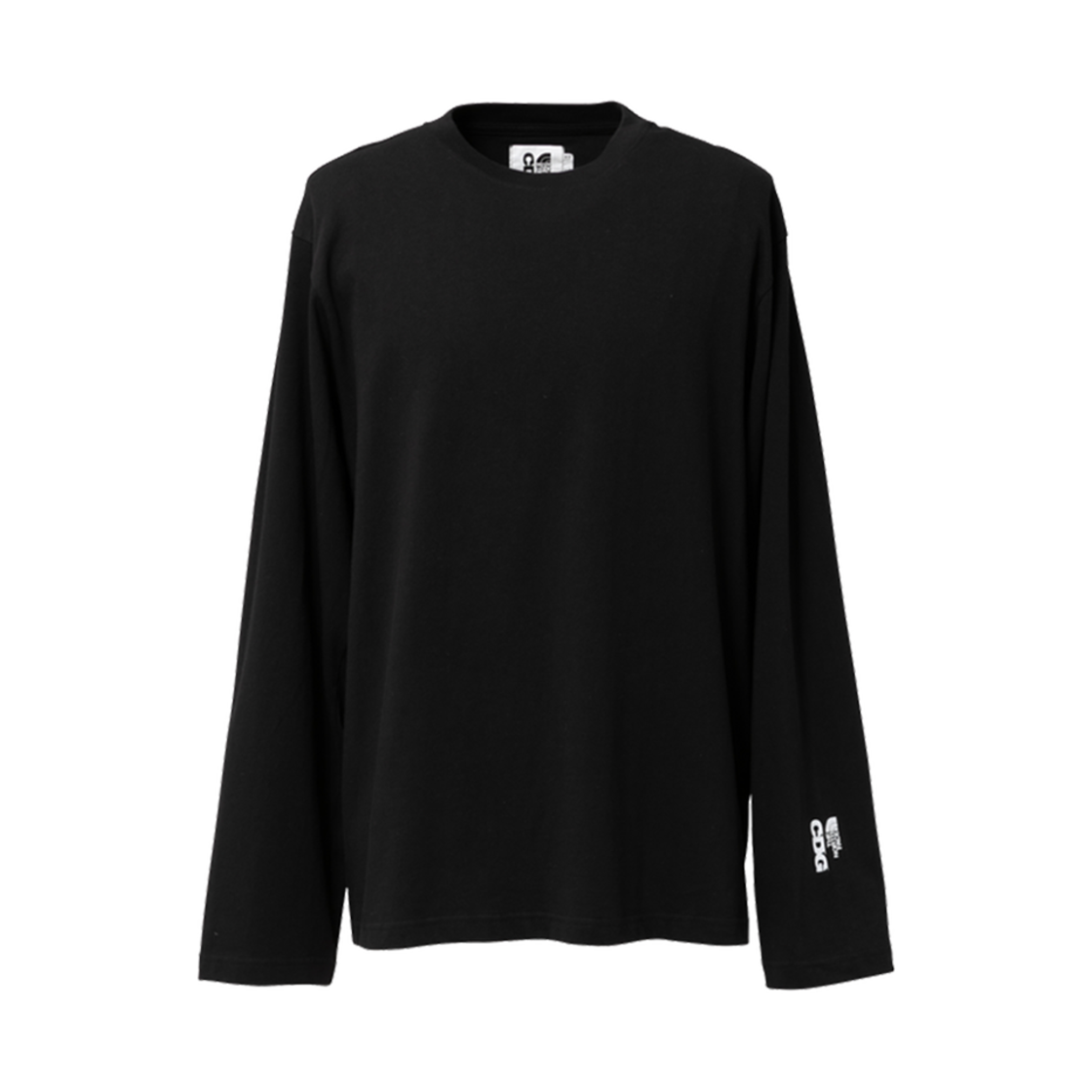 NF0A8AH1JK3/SN-T002-051-1 CDG x The North Face Long Sleeve T-Shirt Black