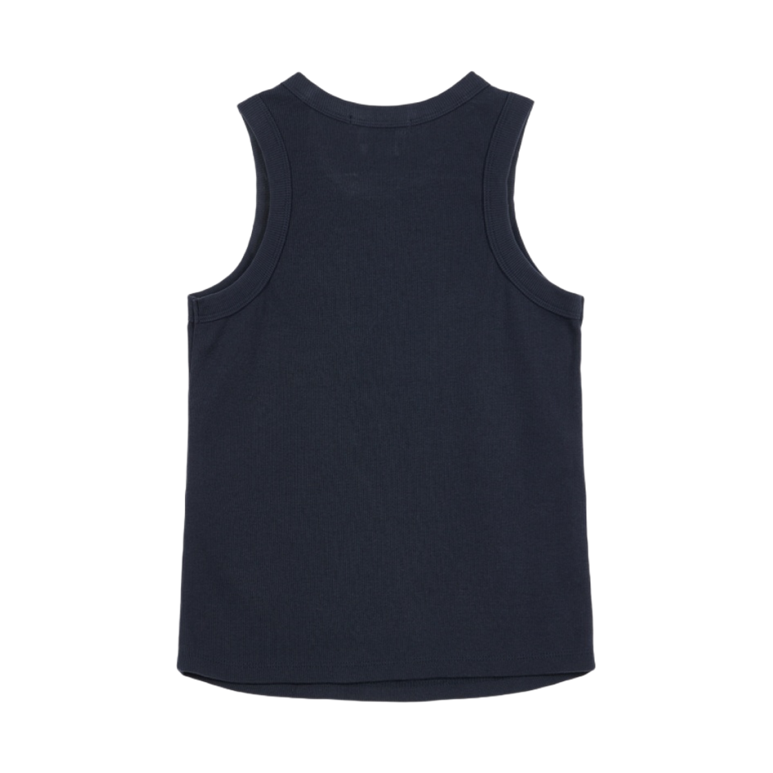 (W) 다이닛 립드 슬리브리스 네이비((W) Deinet Ribbed Sleeveless in Navy) - 2