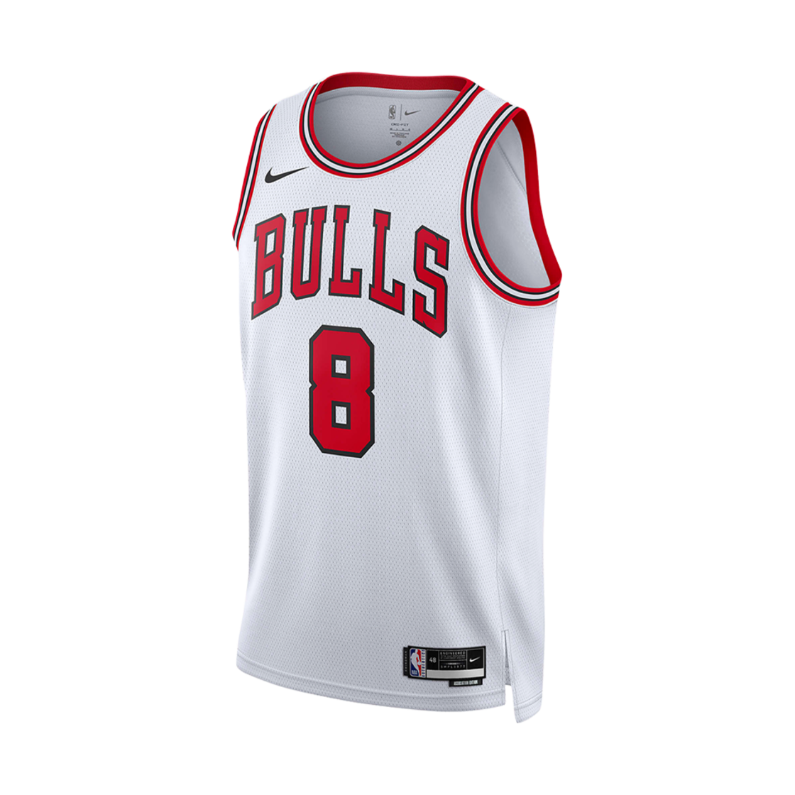 나이키 시카고 불스 어소시에이션 에디션 2022/23 NBA 스윙맨 저지 화이트(Nike Chicago Bulls Association Edition 2022/23 NBA Swingman Jersey White)