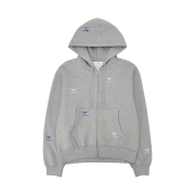 STU X MIZUNO Hood Zip Up Grey