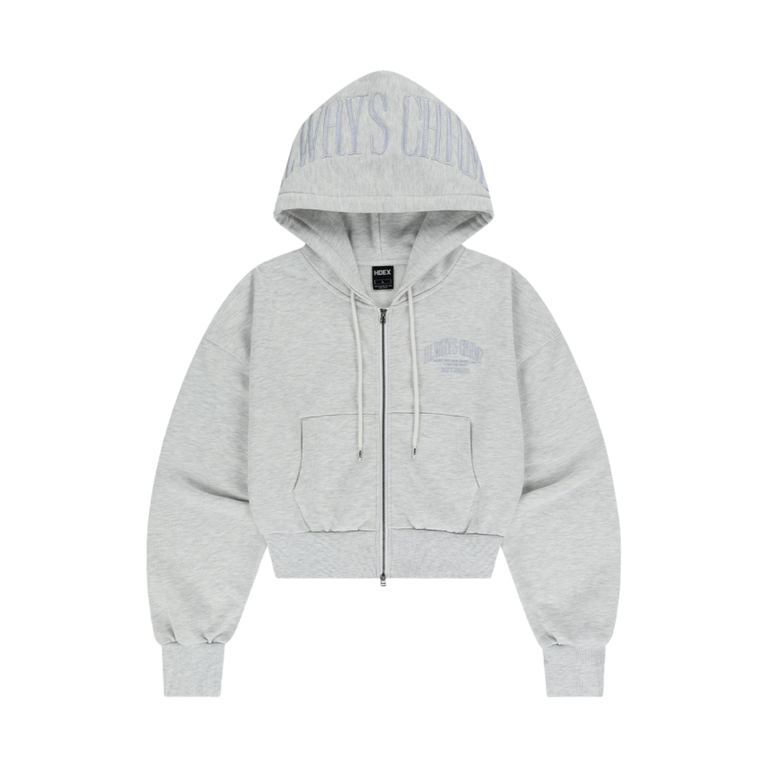 에이치덱스 우먼스 얼웨이즈 후디 집업 오트밀(HDEX Womens Always Zip-Up Hoodie Oatmeal)