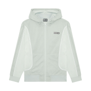 Diesel S-Relax Zipped Hoodie Light Grey