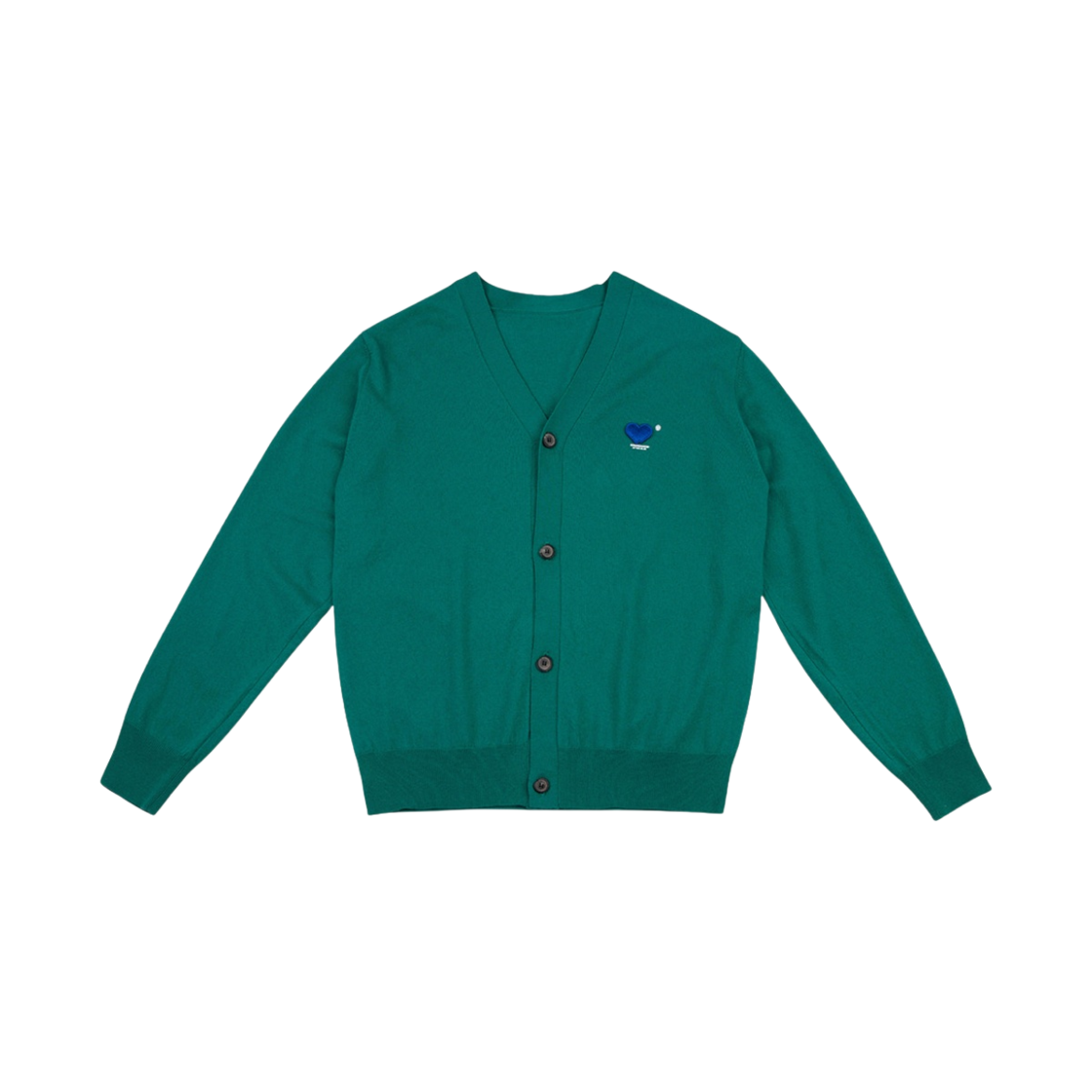 아더에러 트윈 하트 로고 가디건 그린(Ader Error Twin Heart Logo Cardigan Green) - 1