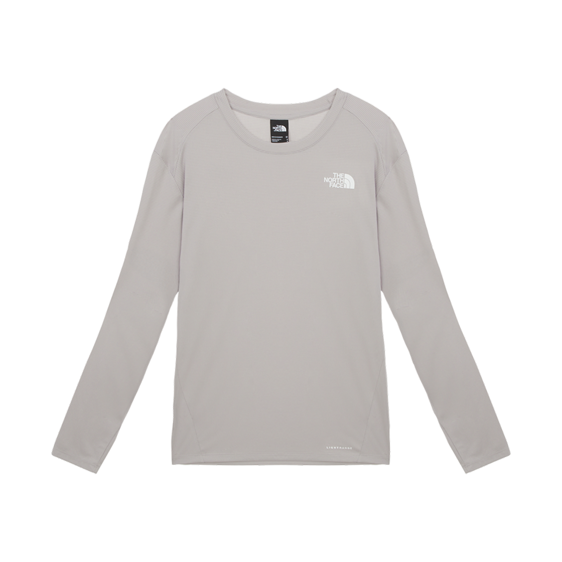 NT7TR11B The North Face Shadow L/S Round T-Shirt Warm Gray - 25SS