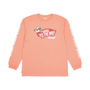 Palace x Vans Duck Out Long Sleeve Fusion Coral - 21SS