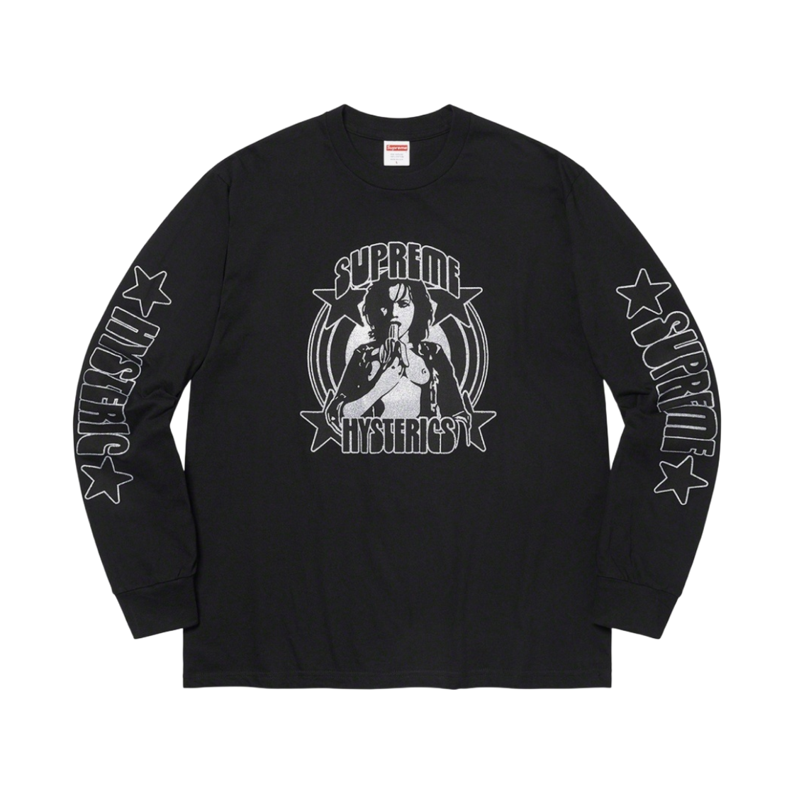 슈프림 x 히스테릭 글래머 롱슬리브 티셔츠 블랙 - 21SS(Supreme x Hysteric Glamour L/S T-Shirt Black - 21SS) - 1