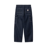 Carhartt WIP Norco Blue Denim OG Loose Fit Single Knee Pants Blue One Wash