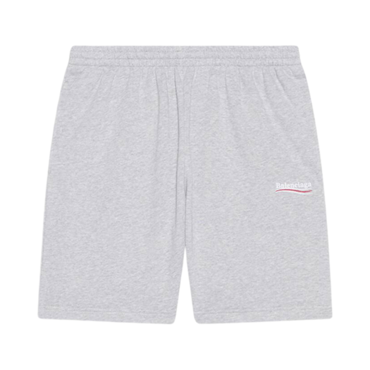 Balenciaga Political Campaign Sweatshorts Grey
