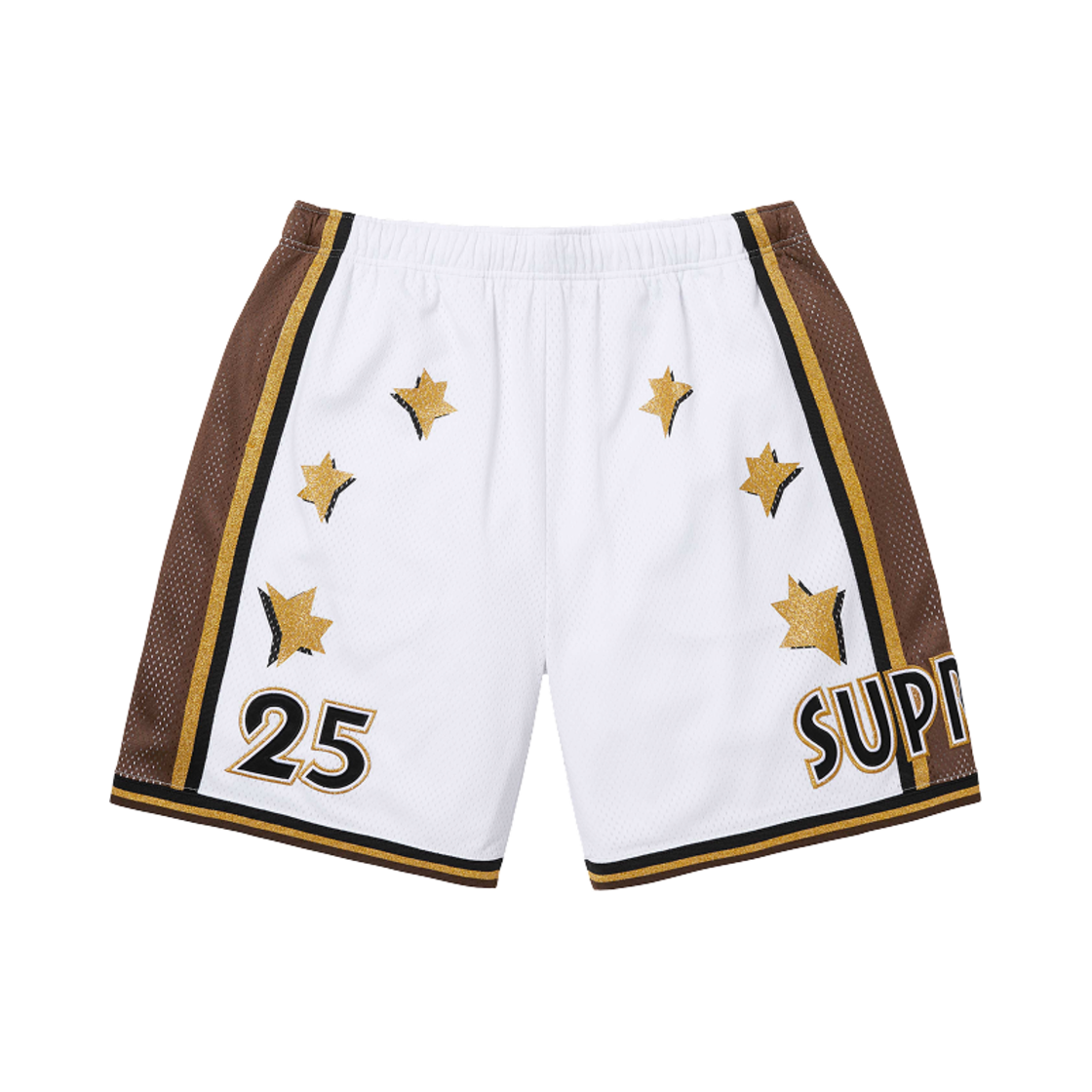 - Supreme All Star Basketball Shorts White - 25SS