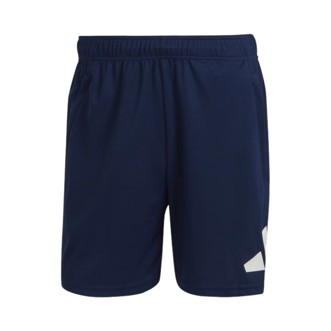 IB8124 Adidas Train Essentials Logo Training Shorts 7inch Dark Blue White - KR Sizing