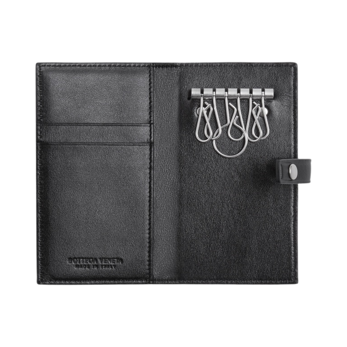 보테가 베네타 키 파우치 블랙(Bottega Veneta Key Pouch Black) - 2