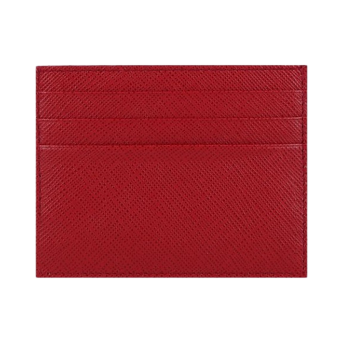 프라다 사피아노 레더 카드 홀더 파이어리 레드(Prada Saffiano Leather Card Holder Fiery Red) - 2