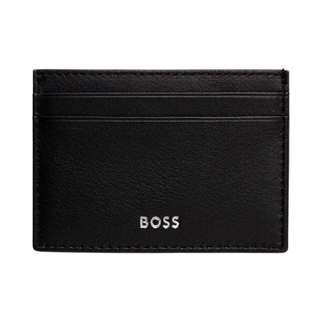 휴고 보스 로고 스템프 월렛 블랙(Hugo Boss Stamp Wallet with Logo Black)