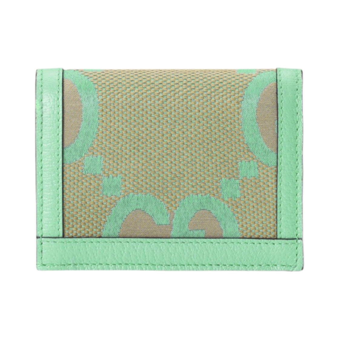 구찌 오피디아 점보 GG 카드 케이스 지갑 베이지 그린(Gucci Ophidia Jumbo GG Card Case Wallet Beige Green) - 5