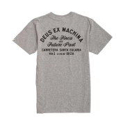 Deus Ex Machina Ibiza Address T-Shirt Grey Marle