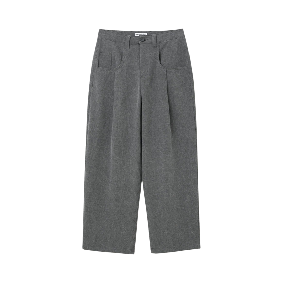 밀로 아카이브 트윌 턱 팬츠 차콜(Millo Archive Twill Tuck Pants Charcoal)