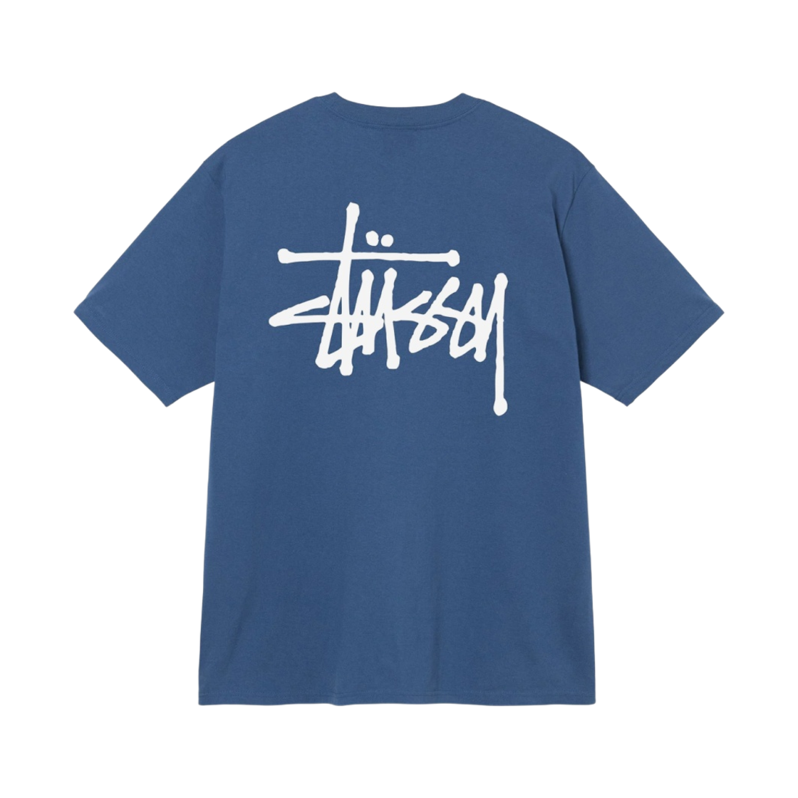 스투시 베이직 스투시 티셔츠 미드나잇 2022