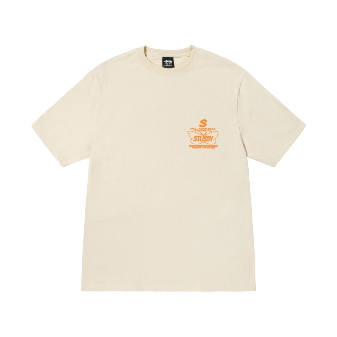 스투시 올 내츄럴 피그먼트 다이드 티셔츠 내츄럴(Stussy All Natural Pigment Dyed T-shirt Natural) - 2