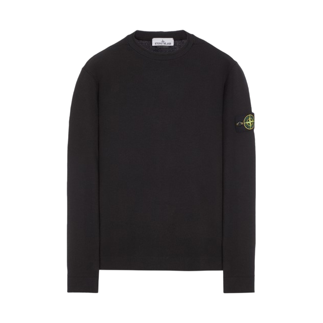 스톤 아일랜드 65656 나일론 크루넥 스웨트셔츠 블랙 - 23SS(Stone Island 65656 Nylon Crewneck Sweatshirt Black - 23SS) - 1