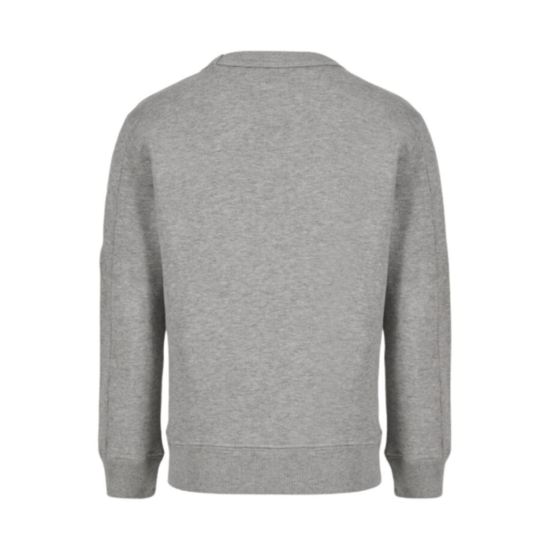 (키즈) C.P. 컴퍼니 U16 베이직 플리스 로고 스웨트셔츠 그레이 멜란지 - 23SS((Kids) C.P. Company U16 Basic Fleece Logo Sweatshirt Grey Melange - 23SS) - 2