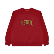 Supreme Seoul Shop Small Box Crewneck Red - 24SS