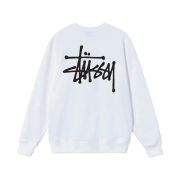 Stussy Basic Stussy Crew White 2021