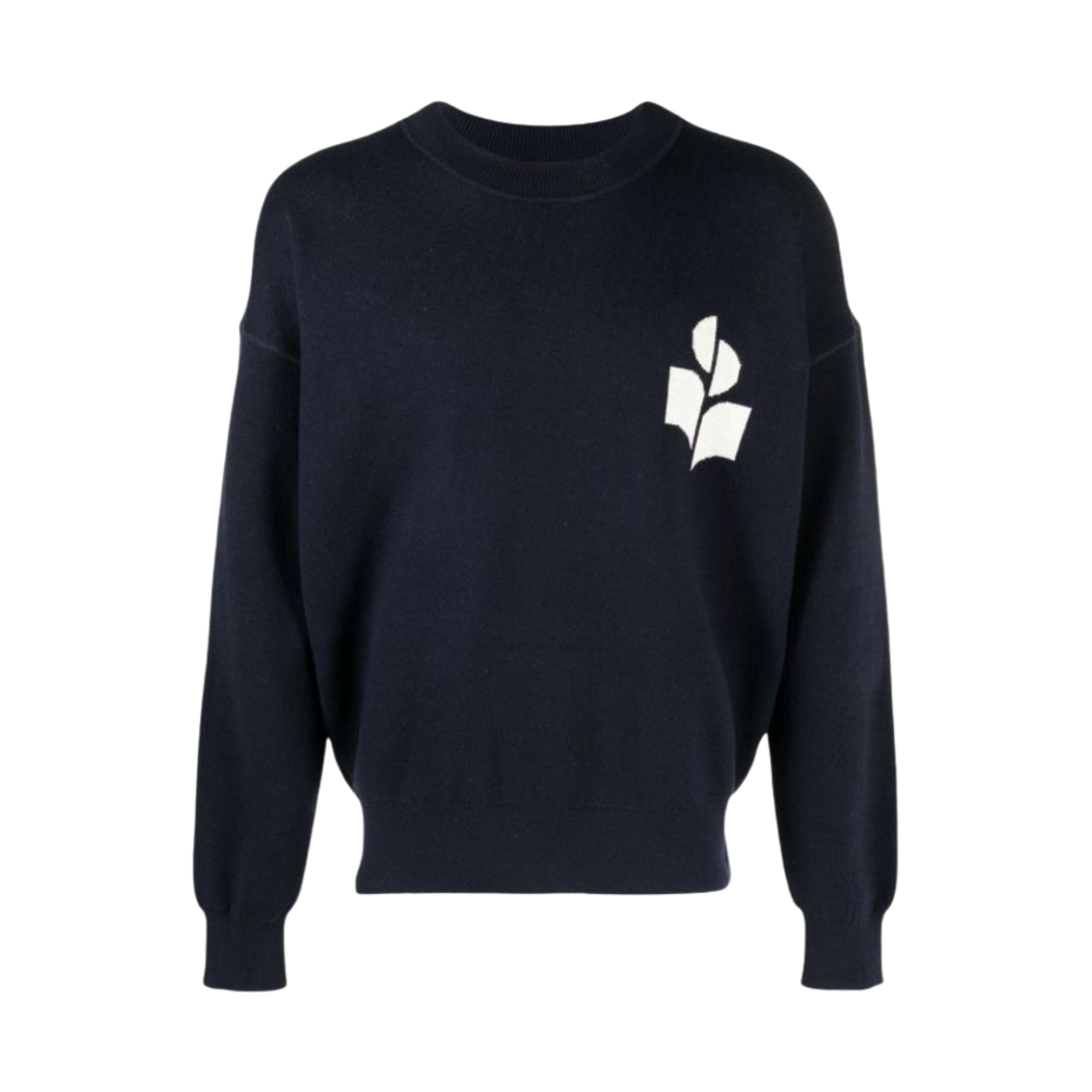PU1803-22A069H-30MI Isabel Marant Atley Logo Sweater Midnight - 22FW
