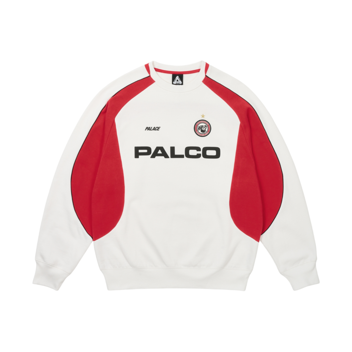 - Palace Pro Team Palco Crew White - 25SS